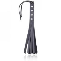 Black small leather whip